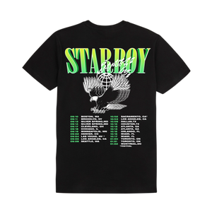 Starboy N.America Tour Tee | Black